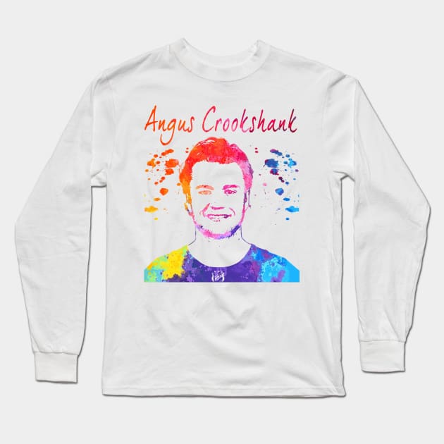 Angus Crookshank Long Sleeve T-Shirt by Moreno Art